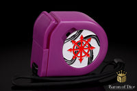 Marbled Chaos Star | Wargaming Tape Measure | Baron's Coin™ Compatible