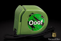Ooof | Green | Wargaming Tape Measure | Baron's Coin™ Compatible