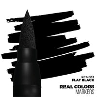 AK Interactive Markers: Real Colors Markers - Flat Black