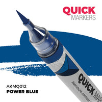 AK Interactive Markers: Quick Markers - Power Blue