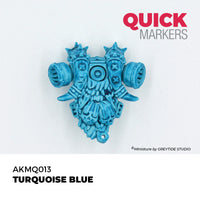 AK Interactive Markers: Quick Markers - Turquoise Blue