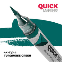 AK Interactive Markers: Quick Markers - Turquoise Green