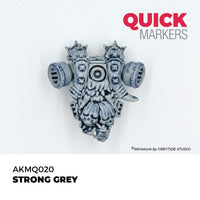AK Interactive Markers: Quick Markers - Strong Grey