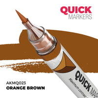 AK Interactive Markers: Quick Markers - Orange Brown