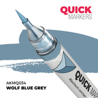 AK Interactive Markers: Quick Markers - Wolf Blue Grey