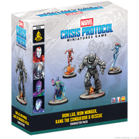 Marvel Crisis Protocol: Iron Lad, Iron Monger, Kang the Conqueror & Rescue