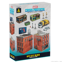 Marvel Crisis Protocol: NYC City Block Terrain Collection