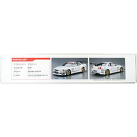 Aoshima: Nissan (2002) C-West BNR34 Skyline GT-R 1/24 Scale Model Kit #50