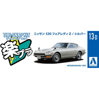 Aoshima: 1/32 The Snap Kit Nissan S30 FAIRLADY Z (Silver) Scale Model Kit #13-D