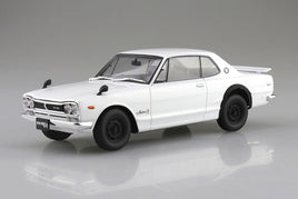 KPGC10 SKYLINE HT 2000GT-R 1971 White Model Kit