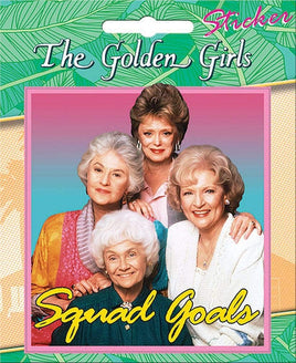 The Golden Girls: Squad Goals - Sticker - 4"