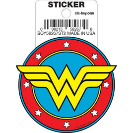 DC Comics: Wonder Woman Logo Die Cut Vinyl Sticker - 3"