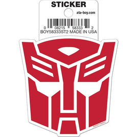 Ata-Boy Stickers: Die Cut Vinyl Sticker - 3" - Transformers - Autobot Logo