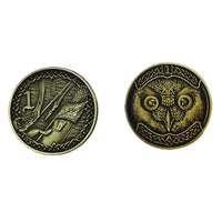 Adventure Coins – Elven Metal Coins Elf Set of 10