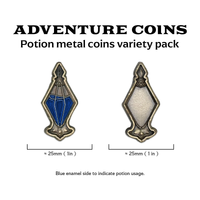 Adventure Coins - Potion Metal Coins Variety Pack