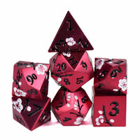 Apple Blossom (Metal) - 7 Dice Set