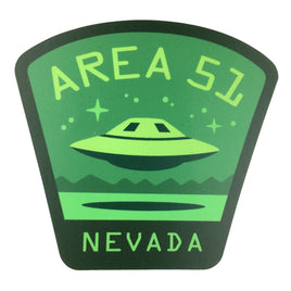 Area 51, Nevada Ufo Travel Sticker