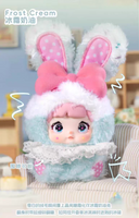 Nommi Baby Sweetheart Bunny Plush Keychain Blind Box - MiBao V8 Series Collectible