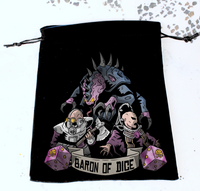 Premium Black Dice Bags
