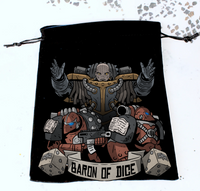 Premium Black Dice Bags