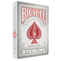 Bicycle Playing Cards: Sterling - Red