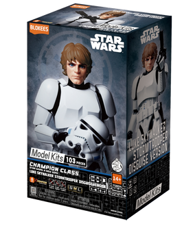 Blokees: Star Wars - Champion Class - Star Wars Ep IV - A New Hope - 04 Luke Skywalker - Stormtrooper Disguise Version