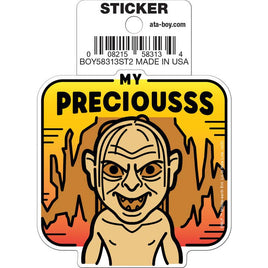 Lord of the Rings: Gollum My Precious Die Cut Vinyl Sticker - 3"