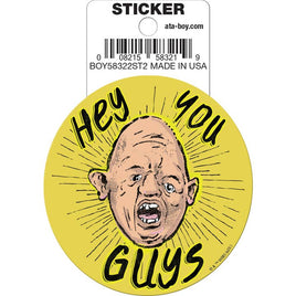 Goonies: Hey You Guys Die Cut Vinyl Sticker - 3"