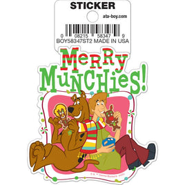 Scooby-Doo: Merry Munchies Run Die Cut Vinyl Sticker - 3"