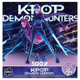 Puzzle: K-Pop Demon Hunters - Huntrix Battle (Foil) (500 Pieces)