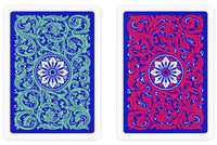 COPAG Playing Cards: Double Deck Set - Neoteric - Red/Green - Poker Size - Jumbo Index (2)
