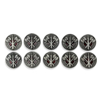Class Coins - Barbarian Metal Coins Set of 10