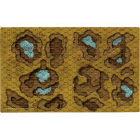BattleTech: Battle Mat - Savannahs Sinkholes/Mountain Lake