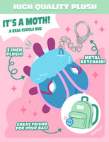Squishable: Moths Micro Blind Box - Series 1: Cup of Tea