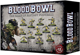 Blood Bowl: Goblin Team - Scarcrag Snivellers Team (Unpainted) (New in Box)
