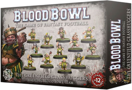 Blood Bowl: Halfling Team - Greenfield Grasshuggers (Unpainted) (New in Box/Sprue)