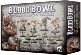 Blood Bowl: Ogre Team - Fire Mountain Gut Busters (Unpainted) (New in Box/Sprue)