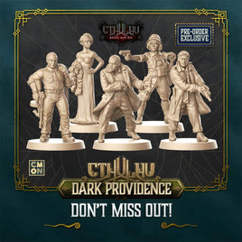 Cthulhu: Death May Die - Dark Providence Crowdfunding Exclusive Investigators