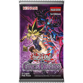 Yu-Gi-Oh! TCG Chaos Origins Booster Pack (1st Edition)
