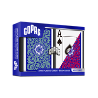 COPAG Playing Cards: Double Deck Set - Neoteric - Red/Green - Bridge Size - Jumbo Index (2)