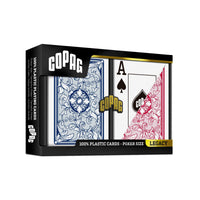 COPAG Playing Cards: Double Deck Set - Legacy - Red/Blue - Poker Size - Jumbo Index (2)