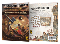 Gloomhaven: Jaws of the Lion - Removable Sticker Set & Map