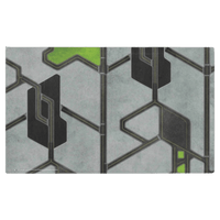 BattleTech: Battle Mat - FieldTech - Alpha Strike - Lunar/City