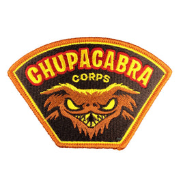 Chupacabra Corps Embroidered Patch: Iron-on