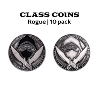Class Coins - Rogue Metal Coins Set of 10