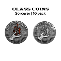 Class Coins - Sorcerer Metal Coins Set of 10