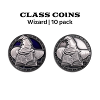 Class Coins - Wizard Metal Coins Set of 10