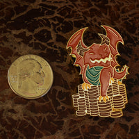 Copper Dragon Pin