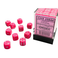 Chessex: D6  Opaque Dice sets - 12mm
