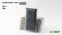 Gamers Grass | Tiny Flower Tuft Set | Cornflower